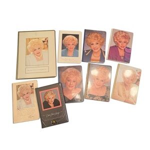 Vintage Mary Kay Bundle of (9) Headshot Notebooks and Padfolios Office